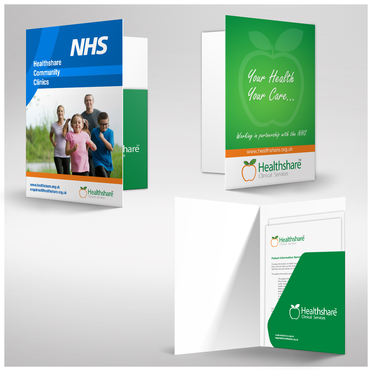 Design de Brochure par Mulugeta pour Healthshare Ltd | Design #1805448