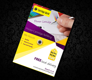 Flyer Design by jasmine for Manchester Printer Cartridges Ltd | Design: #1823084