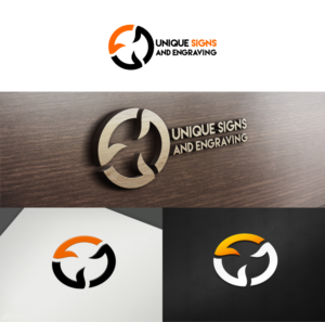 Unique Signs And Engraving | Design de Logo par AFD