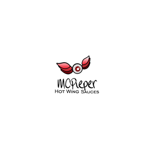 MCPieper Hot Wing Sauces | Logo Design by B+