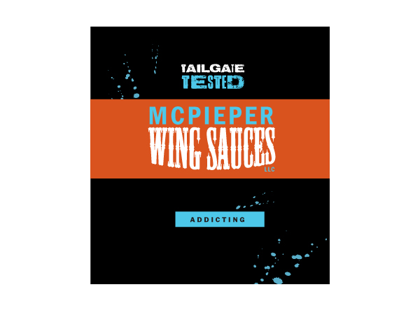 Logo Design by BDesign for MCPieper Wing Sauces LLC | Design #363462