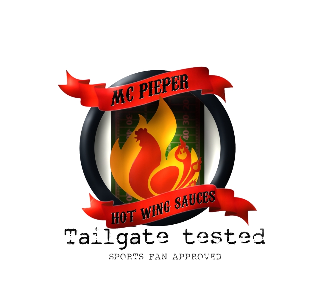 Logo Design by Brokenrecordsdesign for MCPieper Wing Sauces LLC | Design #370851