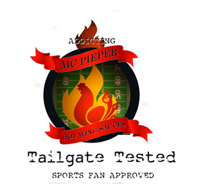 Diseño de Logo por Brokenrecordsdesign para MCPieper Wing Sauces LLC | Diseño: #374701