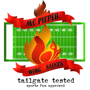 Logo Design by Brokenrecordsdesign for MCPieper Wing Sauces LLC | Design: #376641