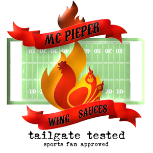 Logo Design by Brokenrecordsdesign for MCPieper Wing Sauces LLC | Design: #376642