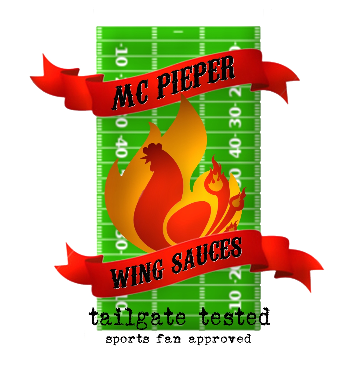 Logo Design by Brokenrecordsdesign for MCPieper Wing Sauces LLC | Design #379472