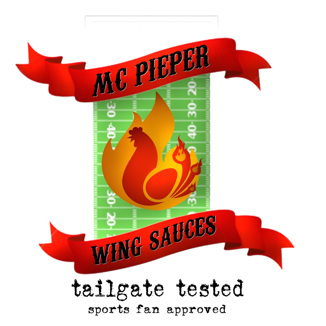 Logo Design by Brokenrecordsdesign for MCPieper Wing Sauces LLC | Design #380173
