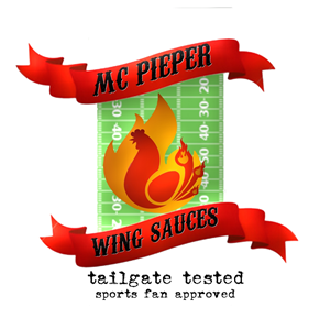 Logo Design by Brokenrecordsdesign for MCPieper Wing Sauces LLC | Design: #380339