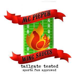 Logo Design by Brokenrecordsdesign for MCPieper Wing Sauces LLC | Design: #380355