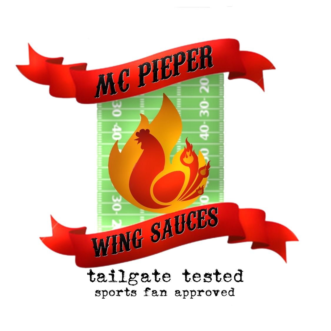 Logo Design by Brokenrecordsdesign for MCPieper Wing Sauces LLC | Design #381574