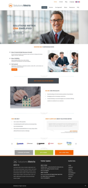 Web Design by pb for this project | Design: #6932965
