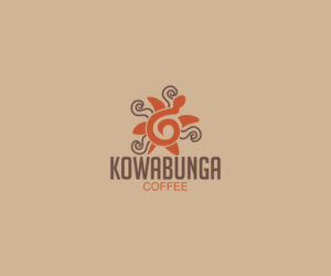 Kowabunga Coffee | Logo Design by MINNIE GRAPHIC