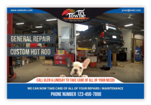 Postcard Design by Idea Creative Studio for Tri Towne Transmission | Design: #6936766