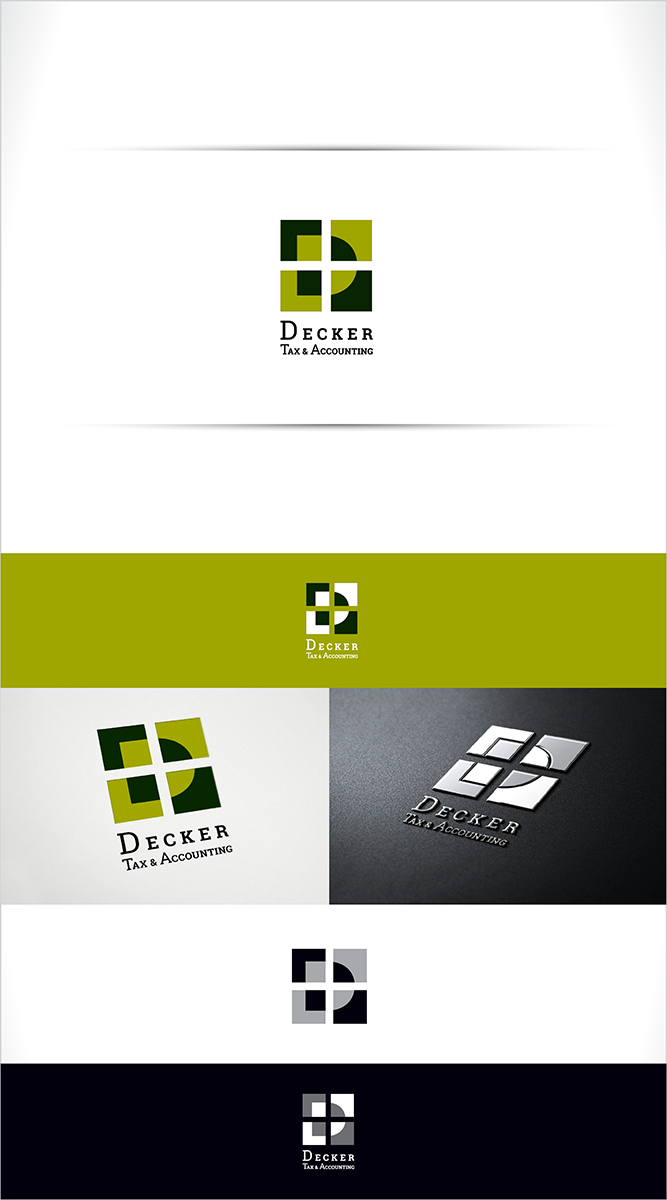 Diseño de Logo por Dalibor Pajic para Decker Tax & Accounting, LLC | Diseño #1807424