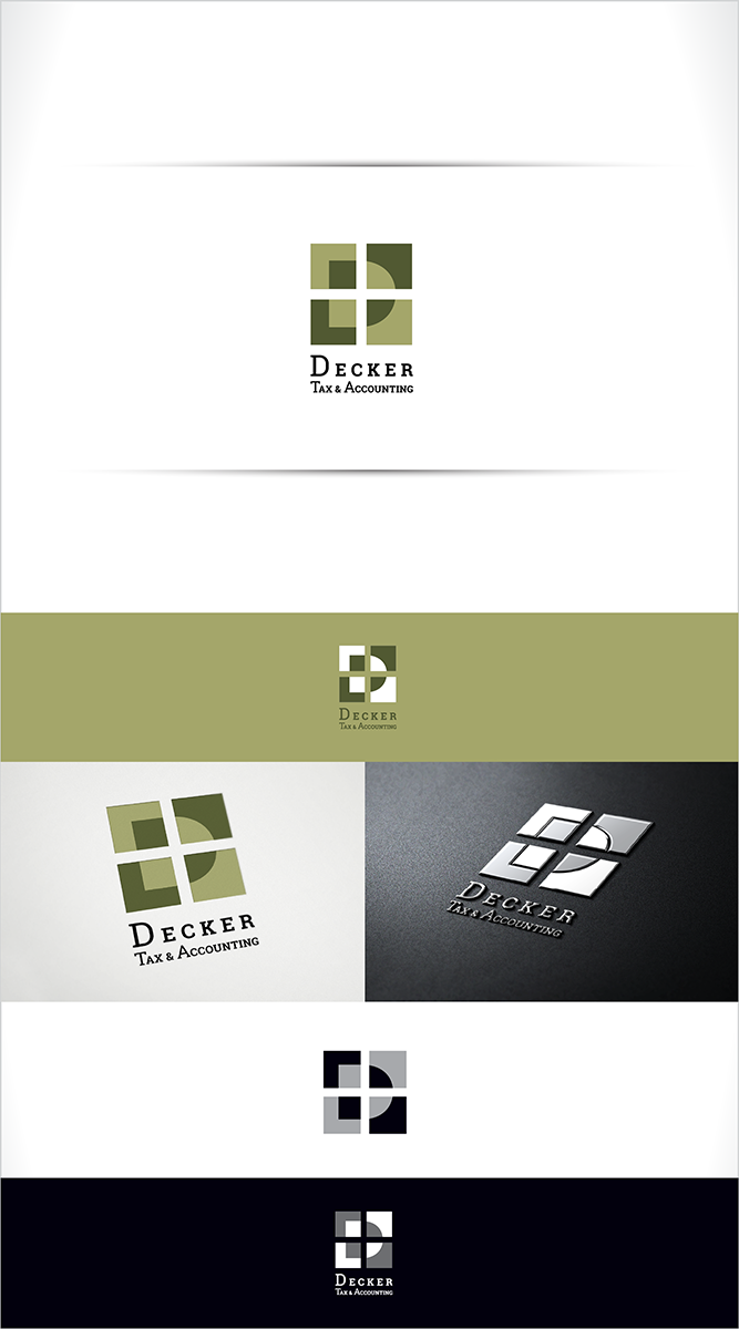 Diseño de Logo por Dalibor Pajic para Decker Tax & Accounting, LLC | Diseño #1807450