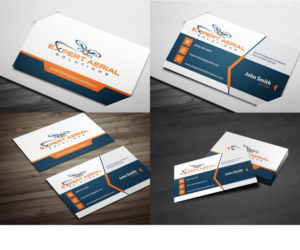 South Florida Drone Company Needs New Business Card Design | Business Card Design by Ena