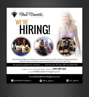 Black Diamond Agency Online Advertisement | Banner Ad Design by uniquedesign10
