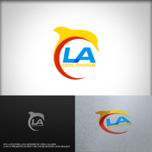 Logo Design by carlomagno for LA Dolphins | Design: #6925715