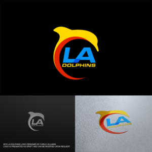 Logo Design by carlomagno for LA Dolphins | Design: #6925716