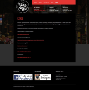 Wordpress Design by Jangsher Singh Gill for Volks Coffee | Design: #6944298