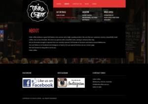 Wordpress Design by Jangsher Singh Gill for Volks Coffee | Design #6944300