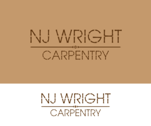 Diseño de Logo por KabhTech Studio para NJ Wright Carpentry | Diseño: #6917773