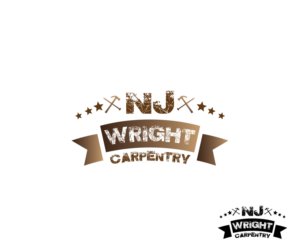 Diseño de Logo por KabhTech Studio para NJ Wright Carpentry | Diseño: #6917775