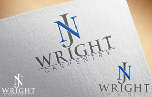 Logo-Design von nivleik für NJ Wright Carpentry | Design: #6925921