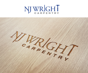 Logo-Design von mariosigncom für NJ Wright Carpentry | Design: #6956618