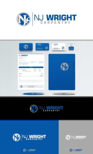 Logo-Design von undermind für NJ Wright Carpentry | Design: #6959752