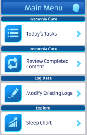 Insomnia Cure App - Featured Graphics/Screenshots and Icon | App Design by Andres Cortes