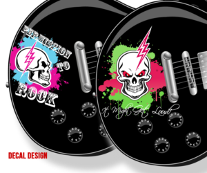 Aufkleber-Design von MicroZ für Dominelli Music School | Design: #6989093