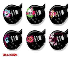Sticker Design by MicroZ for Dominelli Music School | Design #7039335