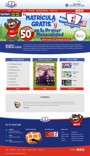 Web Design by RupalTechno for HonduHost | Design #6956252