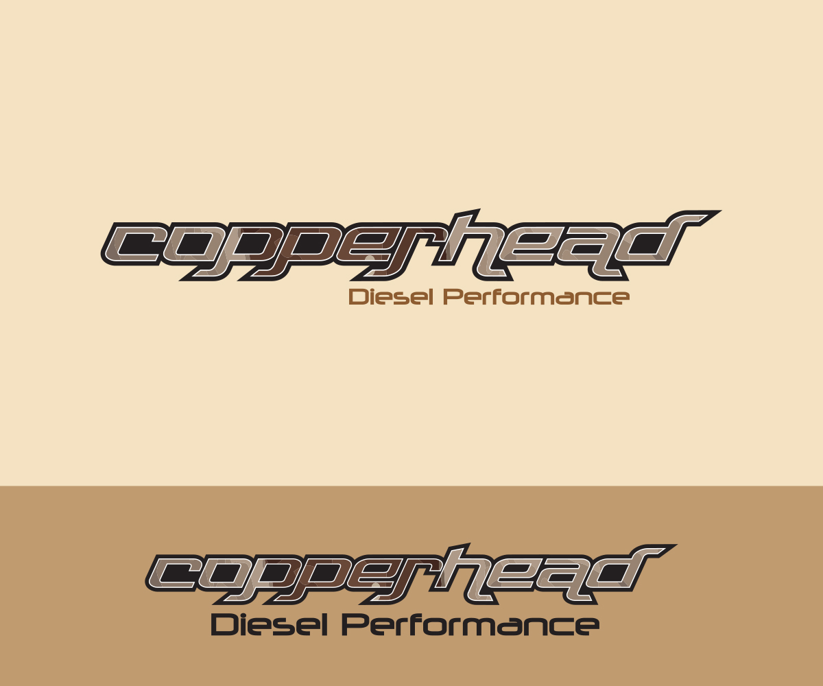 Logo Design by RAYM's ARTvertising for Copperhead Diesel Performance | Design #1819862