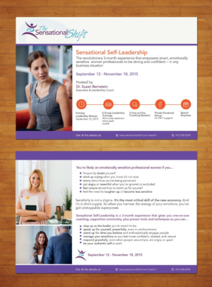 Design de Flyer par Artcher pour Sensational Shift | Design : #6937995