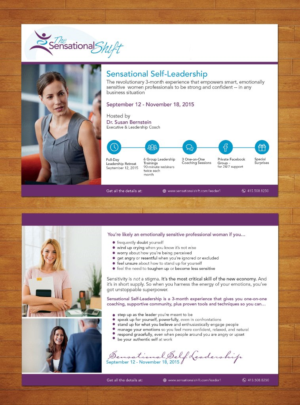 Design de Flyer par Artcher pour Sensational Shift | Design : #6950291