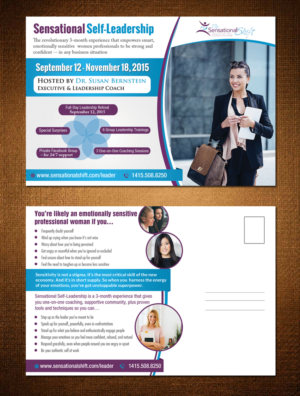 Design de Flyer par debdesign pour Sensational Shift | Design : #6928951