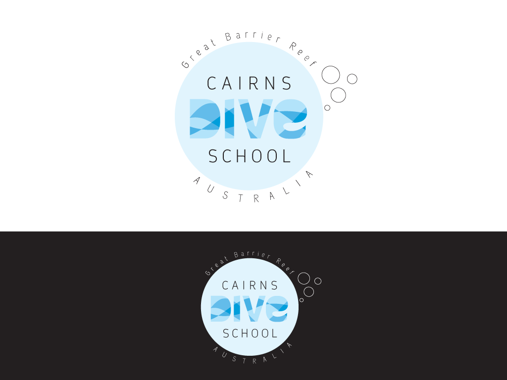 Logo Design by neetro for Cairns Dive School | Design #1825384