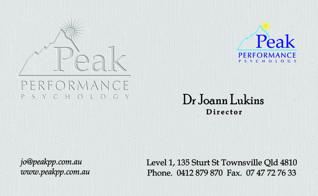 Visitenkarten-Design von prasta für Peak Performance Psychology | Design #1808241