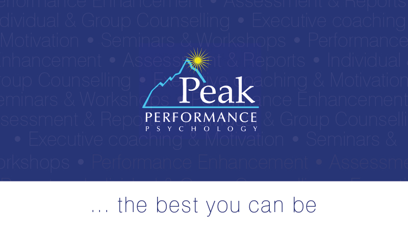Business Card Design by Ben for Peak Performance Psychology | Design #1787397