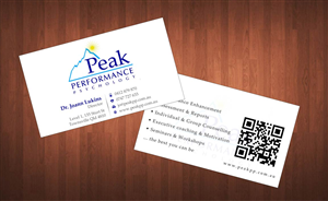 Business Card Design by Sbss for Peak Performance Psychology | Design: #1805434