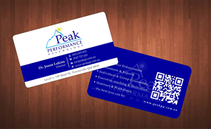 Business Card Design by Sbss for Peak Performance Psychology | Design: #1805449