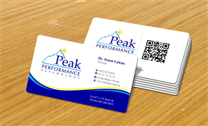 Business Card Design by Sbss for Peak Performance Psychology | Design: #1805532