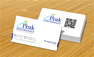 Business Card Design by Sbss for Peak Performance Psychology | Design: #1805533