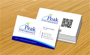 Business Card Design by Sbss for Peak Performance Psychology | Design: #1805542
