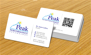 Business Card Design by Sbss for Peak Performance Psychology | Design: #1805543