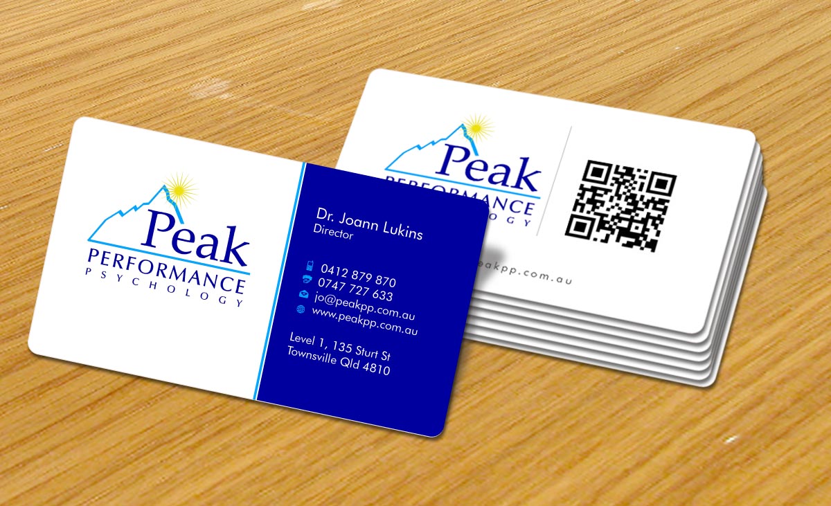 Business Card Design by Sbss for Peak Performance Psychology | Design #1805545
