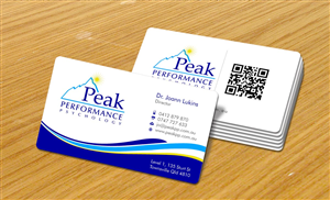 Business Card Design by Sbss for Peak Performance Psychology | Design: #1805575