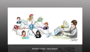 Illustration Design by Hana for ANDEV GMBH | Design: #7017376
